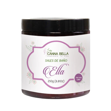 Sales de Baño aroma ELLA (250g) Tamaño mediano Soy Cannabella - Soy Cannabella